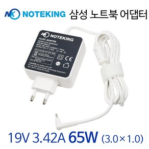 삼성 노트북 충전기 AD-4519AKR AD-6519AKR AD-4019S AD-6019R 19V 2.1A 3.16A 40W 45W 60W 호환 일체형 어댑터 아답타 모음, AD-NK6519, 1개