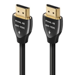 AudioQuest 1.5m Cabon 48 2.1 HDMI Cable - 8K/10K Ulta HD Gaming High-Speed 48Gbps HDR eARC, 1개