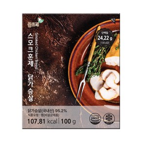 풀토래 닭가슴살 10팩_국내산, 100g, 스모크훈제 10팩, 10개