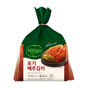 비비고 포기 배추김치, 3.3kg, 1개