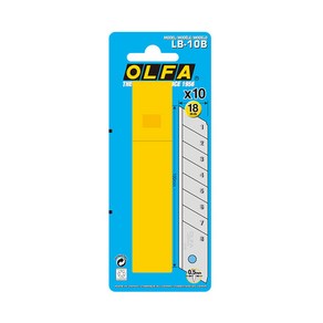 OLFA 올파 18mm 대형커터 칼날 LB-10B