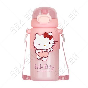 크로스 보더 정품 Sanrio 산리오 원터치 보온보냉 어린이 텀블러 460ml