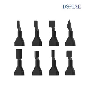 DSPIAE 디스파이어 무선 전동사포 교체헤드 (평면/곡면 8종) [RA-10], 1개