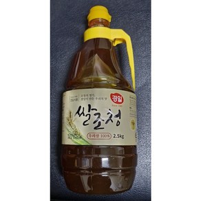 우리쌀조청 2.5KG경일, 1개, 2.5kg