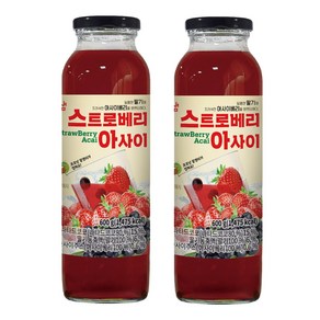 꽃샘 스트로베리 아사이 600g+600g, 600g, 2개, 1개입