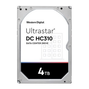 [Westen Digital] Ultasta HDD 4TB DC HC310 HUS726T4TALA6L4 (SATA3/ 7200pm/ 256MB/ PMR/ 5년)