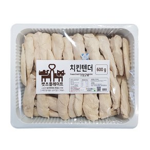 펫츠플레이트 동결건조간식 치킨텐더, 닭, 1개