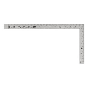 신와 사시가네(직각자) 150x75mm 12103 미니목공용직각자, 150-75 (NO.12103), 1개