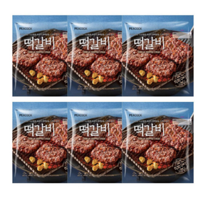 신세계푸드 피코크 떡갈비 450g x 6팩, 6개