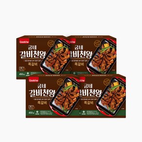 굽네 갈비천왕 쪽갈비, 4개, 450g