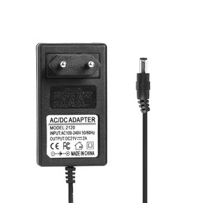 리튬 충전기 배터리 DC 21V 2A 18650 5.5x2.1mm 휴대용 어댑터 모듈 벅 안정화 전압 변환기, 01 EU Plug_01 CHINA, 1개