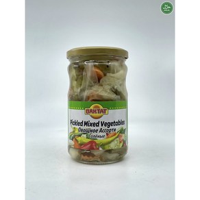 Tukish Baktat Tukish Style Pickled Mixed Vegetables 터키산 바카트 터키식 절임 혼합 야채, 5개, 630g