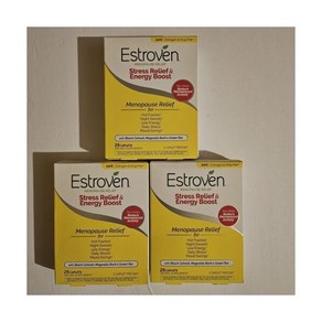 Estoven Stess Relief & Enegy Boost - 28 x 3 (84 Caplets) Exp 01 04/26 801578, 3개