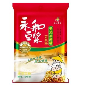 중국식품 YONGHE 또우쟝 융허떠우쟝 콩물 두유가루 두유파우더 아침식사대용 510g ( 무설탕제품 17개입 ), 30g, 17개