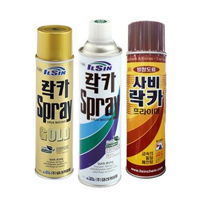 컬러락카스프레이 420ml 스프레이페인트, 1개, 무광흑색