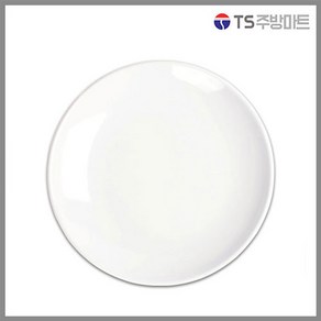 [돌산멜라민] 미색 골든원형접시, 1개, 화이트