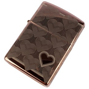 ZIPPO 지포라이터 49811 HEART 오일포함