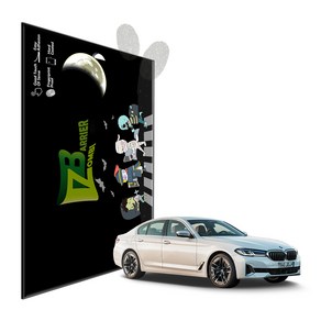 2022 BMW 5시리즈 G30 12.3인치 저반사 지문방지 내비게이션 액정보호필름 2매, 올레포빅 내비게이션 2매
