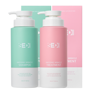 [SEDI] 미용실 추천 홈케어 헤어 클리닉 단백질 샴푸 트리트먼트 헤어팩 세트, 샴푸 500ml 1개+트리트먼트 500ml 1개, 1세트