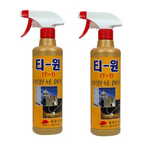 계양산업 T-1 티 원 녹물 물때 크린 500mL, 2개