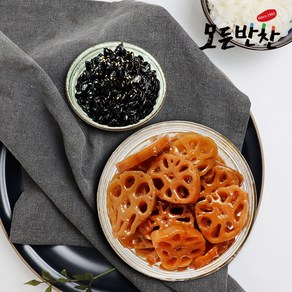 [모든반찬] 연근조림 1kg+콩조림 1kg 반찬세트, 2개, 1kg