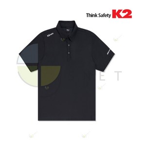 TS-2202(BK)/K2/티셔츠/나일론/90~120(5단위)/블랙