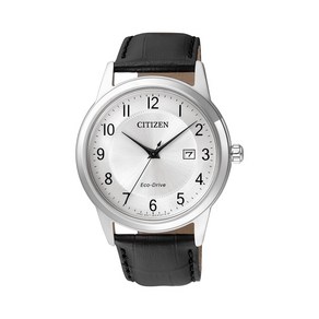 시티즌 에코 드라이브 남성용 가죽시계 CITIZEN AW1231-07A