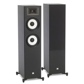 JBL Stage A190 톨보이 스피커 + 성민건축음향 방진매트 패키지, 블랙, 블랙, 블랙