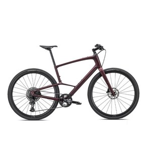 SPECIALIZED SIRRUS X 5.0 초경량 카본 로드 자전거, 버건디/앤트러사이트 S, 1개