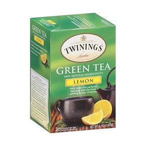 Twinings 그린 티 레몬 20 티백, 1개