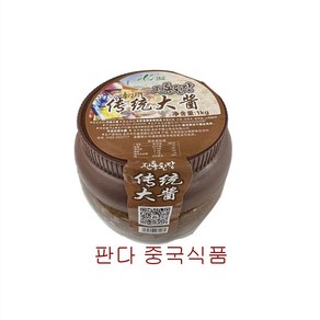 판다중국식품 전통된장 중국된장, 1kg, 3개