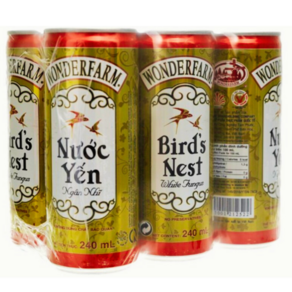 WONDERFARM 베트남 원더팜 제비집 음료 nuoc yen, 18개, 240ml