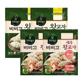 비비고 왕교자 만두 1.05kg x2개 + 새우왕교자 315g x2개, 1개