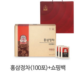 정관장 홍삼정차 + 선물용쇼핑백 포함(총 100포), 1개, 300g