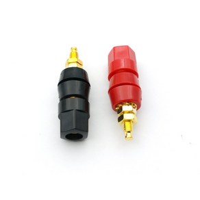 싱글 바인딩포스트 1개 4mm 바나나플러그 바나나짹 바나나단자 Socket Connector Binding Post for Amplifier Speaker Terminal