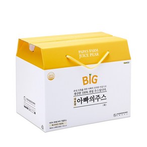 [연두팜] BIG 아빠의주스 배즙 180ml