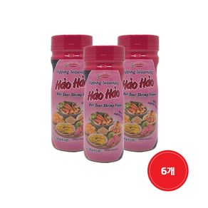 베트남조미료 하와오 디핑 시즈닝 무의참 Vietnam Muoi Cham Salt, 6개, 120g