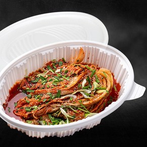 PP 타원 찜용기 뚜껑세트, 1개, 50세트, 중 2500ml