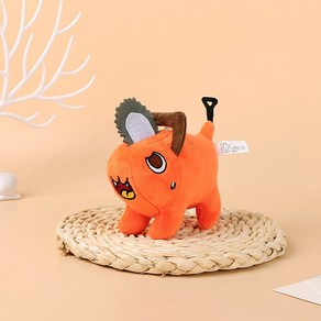체인소맨 데블 헌터 덴지 포치타 마키마 레제 대형 애착 인형 키링 굿즈 10/25/35cm 전기 톱 남자 Pochita 펜던트 플러시 장난감 만화 베개 어린이 생일 선물, [01] 10cm