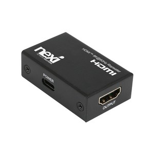 8K HDMI 리피터 25M 60Hz 거리연장 증폭기 젠더 익스텐더 케이블 확장 선 CCTV 모니터 TV연결, 1개