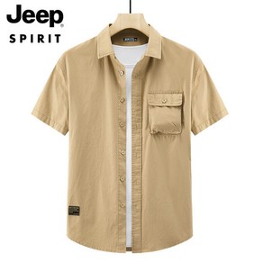 JEEP SPIRIT 남녀공용 아웃도어 캐주얼 카고 반팔셔츠 JPHS-6606+사은품