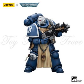 조이토이 주식 JOYTOY 워해머 액션 피규어 40k 1/18 12cm 울트라마린 스턴가드 베테랑 밀리터리 모델 컬렉, 1개