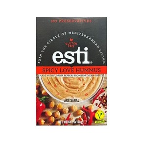 코스트코 [코스트코] ESTI 스파이시 러브 후무스 150Gx5_냉장, 5개, 150g