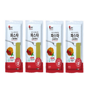 글루텐프리 특허받은 서산 쌀스파게티 쌀국수 500g, 4개