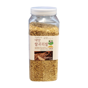 대양 쌀귀리 1.6kg 아베난쓰라마이드 함유 국내산 귀리쌀, 1개