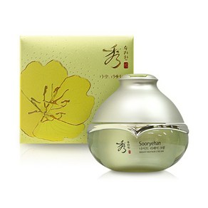 수려한 나이트 리페어 크림 25ml, 1개