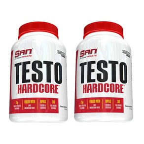 [당일출고] 1+1 SAN 산 뉴트리션 테스토 하드코어 TESTO HARDCORE 90정, 2개