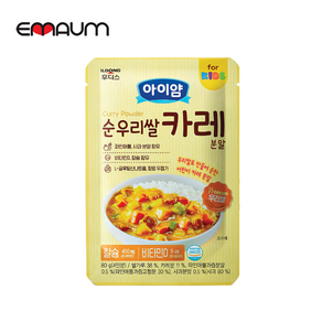 일동후디스 순우리쌀 카레 분말 80g, 3개