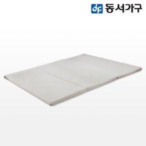 동서가구 EZ매트 견면 3단 접이식 DS싱글 토퍼 매트리스 DF637089