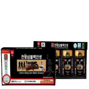 천왕삼 블랙 진생 240g x 4병, 4개